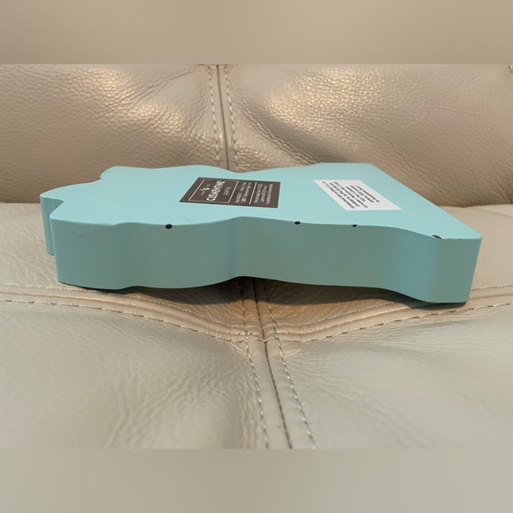 Rescue Mom Pug Art NWT Wall Desk Piece Pet Parent Decor Small Dog Bow Pink - Picture 5 of 6